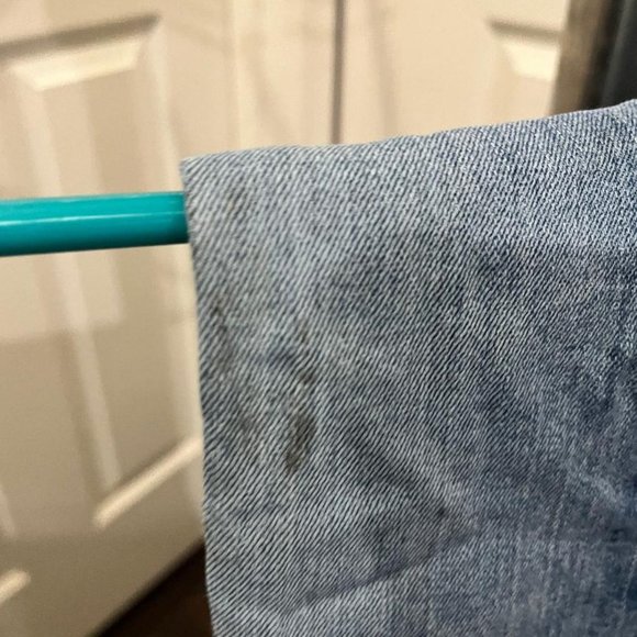 denim jeans 44X32 good condition besides one belt loop loose which left a small - Picture 5 of 5